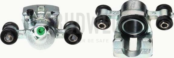 Budweg Caliper 341354 - Тормозной суппорт autosila-amz.com