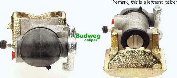 Budweg Caliper 341799 - Тормозной суппорт autosila-amz.com