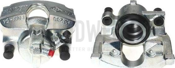 Budweg Caliper 343943 - Тормозной суппорт autosila-amz.com