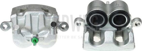 Budweg Caliper 343951 - Тормозной суппорт autosila-amz.com