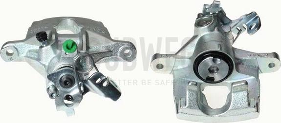 Budweg Caliper 343580 - Тормозной суппорт autosila-amz.com