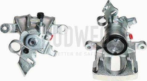 Budweg Caliper 343663 - Тормозной суппорт autosila-amz.com