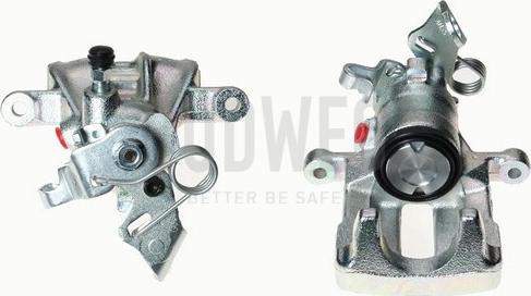 Budweg Caliper 343662 - Тормозной суппорт autosila-amz.com