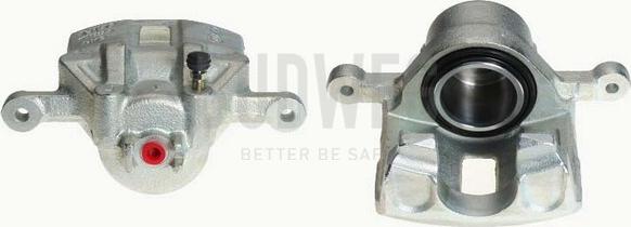 Budweg Caliper 343627 - Тормозной суппорт autosila-amz.com