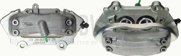 Budweg Caliper 343828 - Тормозной суппорт autosila-amz.com