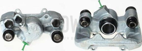 Budweg Caliper 343263 - Тормозной суппорт autosila-amz.com