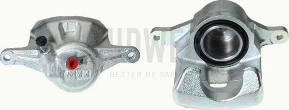 Budweg Caliper 343724 - Тормозной суппорт autosila-amz.com