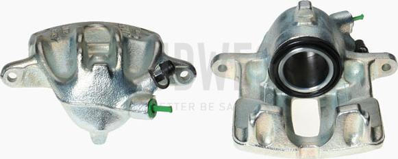 Budweg Caliper 342137 - Тормозной суппорт autosila-amz.com