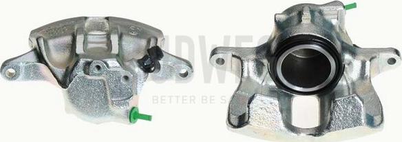 Budweg Caliper 342249 - Тормозной суппорт autosila-amz.com