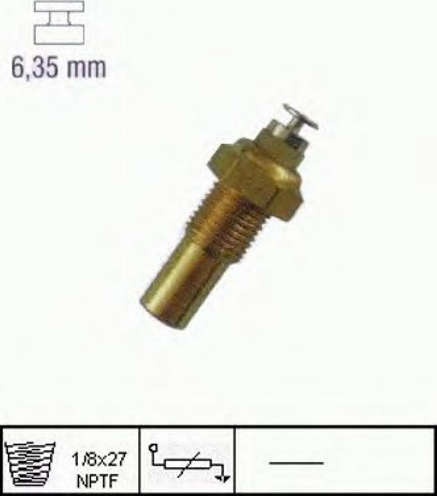 Bugiad BTS65190 - Датчик, температура охлаждающей жидкости autosila-amz.com
