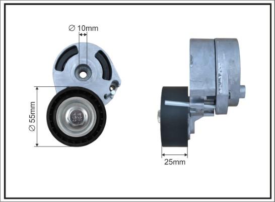 Caffaro 104600SP - Натяжитель, поликлиновый ремень autosila-amz.com