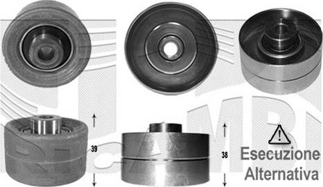 Caliber 47962 - Направляющий ролик, зубчатый ремень ГРМ autosila-amz.com