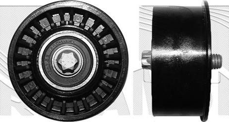Caliber 57163 - Направляющий ролик, зубчатый ремень ГРМ autosila-amz.com