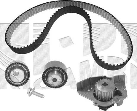 Caliber 0090KPW - Водяной насос + комплект зубчатого ремня ГРМ autosila-amz.com