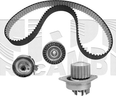 Caliber 0320KPW - Водяной насос + комплект зубчатого ремня ГРМ autosila-amz.com