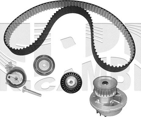 Caliber 0248KOW - Водяной насос + комплект зубчатого ремня ГРМ autosila-amz.com