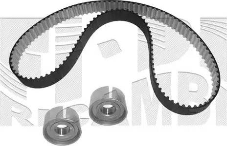 Caliber 0286KP - Комплект зубчатого ремня ГРМ autosila-amz.com