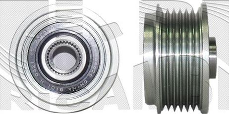 Caliber 88486 - Шкив генератора, муфта autosila-amz.com