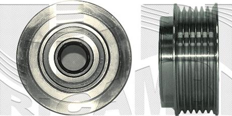 Caliber 88366 - Шкив генератора, муфта autosila-amz.com