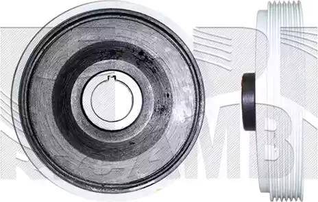 Metalcaucho MC04716 - Шкив коленчатого вала autosila-amz.com