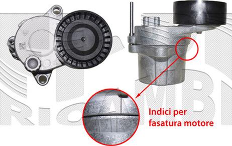 Caliber 88716 - Натяжитель, поликлиновый ремень autosila-amz.com