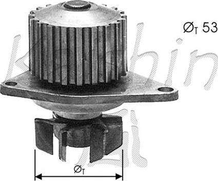 Caliber WPC344 - Водяной насос autosila-amz.com