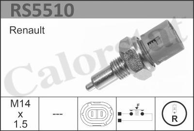 Calorstat by Vernet RS5510 - Датчик, переключатель, фара заднего хода autosila-amz.com