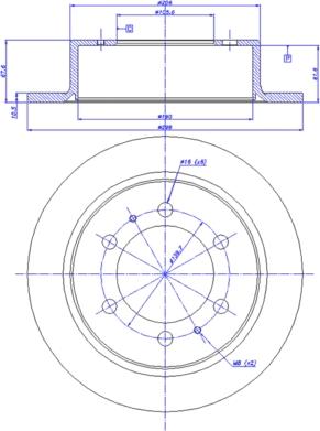 CAR 142.946 - Тормозной диск autosila-amz.com