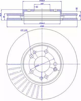 CAR 142.452 - Тормозной диск autosila-amz.com