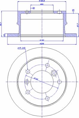 CAR 142.429 - Тормозной диск autosila-amz.com