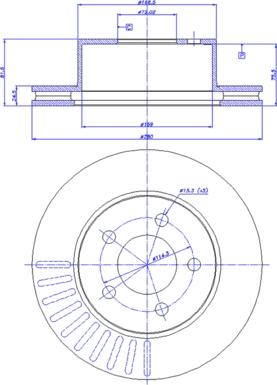 CAR 142.585 - Тормозной диск autosila-amz.com