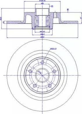 CAR 142.698 - Тормозной диск autosila-amz.com