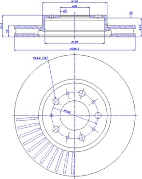 FREMAX BD-1788 - Тормозной диск autosila-amz.com