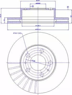 CAR 142.662 - Тормозной диск autosila-amz.com