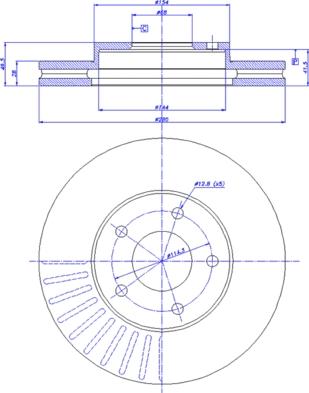 CAR 142.601 - Тормозной диск autosila-amz.com