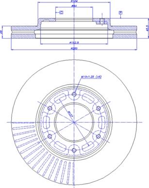 CAR 142.682 - Тормозной диск autosila-amz.com