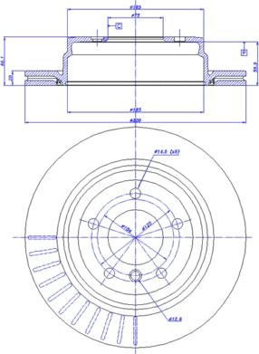 CAR 142.1452 - Тормозной диск autosila-amz.com