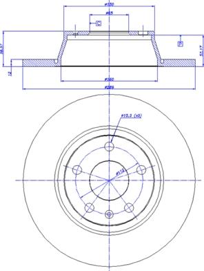 CAR 142.1431 - Тормозной диск autosila-amz.com