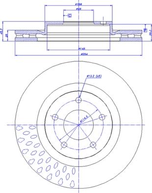 CAR 142.1476 - Тормозной диск autosila-amz.com