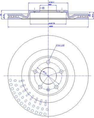 CAR 142.1584 - Тормозной диск autosila-amz.com