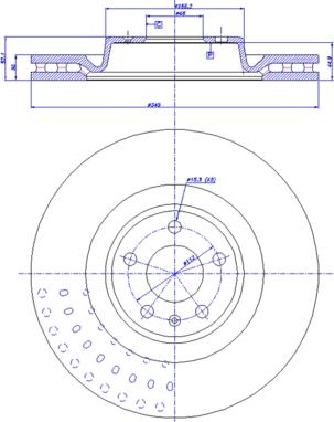 CAR 142.1583 - Тормозной диск autosila-amz.com