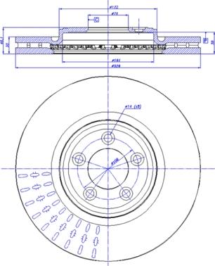 CAR 142.1641 - Тормозной диск autosila-amz.com