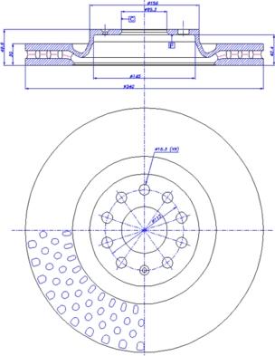 CAR 142.1612 - Тормозной диск autosila-amz.com