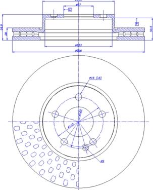 CAR 142.1099 - Тормозной диск autosila-amz.com