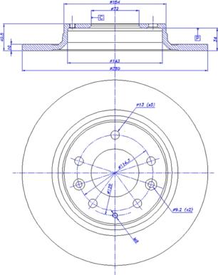 CAR 142.1096 - Тормозной диск autosila-amz.com