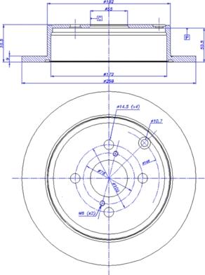 CAR 142.1097 - Тормозной диск autosila-amz.com