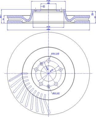 CAR 142.1043 - Тормозной диск autosila-amz.com