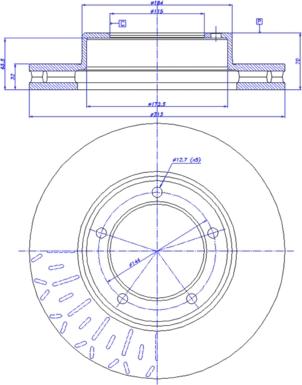 CAR 142.1042 - Тормозной диск autosila-amz.com