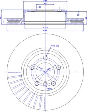 CAR 142.1055 - Тормозной диск autosila-amz.com