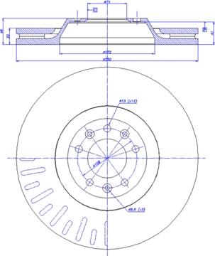 CAR 142.1081 - Тормозной диск autosila-amz.com